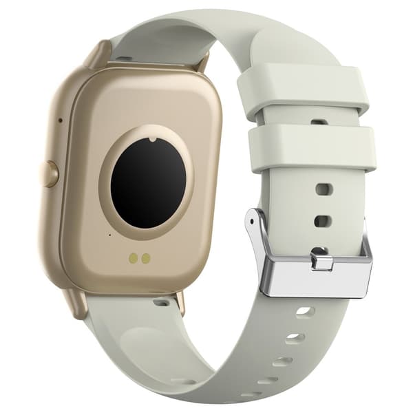 SmartKlocka 2,01" Stor skärm Hälsomonitor Sport Bluetooth Smartwatch - Beige