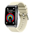 Miniatyrbild 7 av 10: SmartKlocka Samtal Bluetooth Hälsomonitor Fitnesstracker Smartwatch - Gul