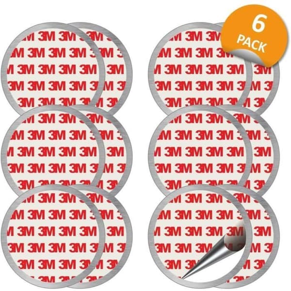 Monteringssats - ELRO - FM7000 - Magnetisk montering - 6 delar - Ingen borrning