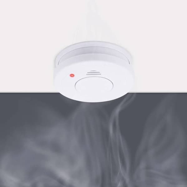 Fotoelektrisk reflektionsdetektor - Smartwares - RM250-4 5YR - Alkalisk - 5 år - 9,5 cm