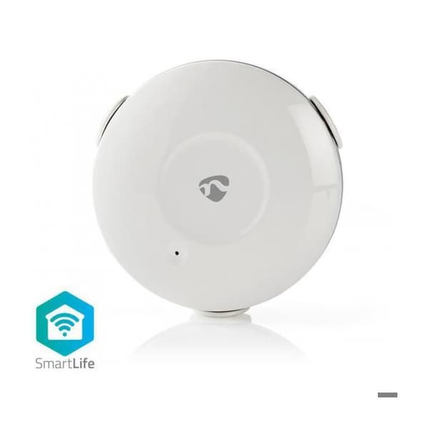 Nedis - SmartLife vattendetektor | WiFi | Batteridriven | Max. Batteritid: 24 månader | 50dB | vit
