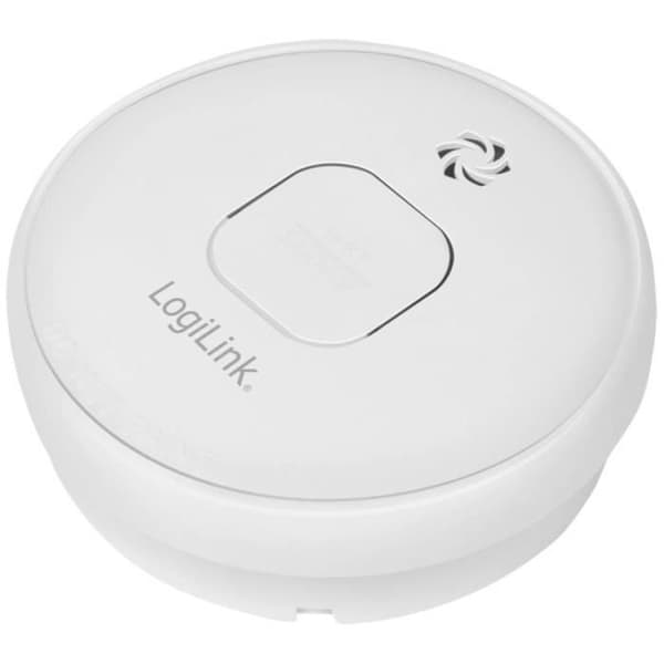 Röksensor - LogiLink - SC0016 - Livslängd 10 år - Larm 85 dB - Trådlös