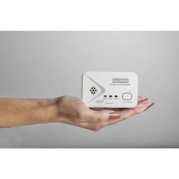 Gloria 002518.4000 kolmonoxiddetektor med batteri(er) Gasdetekterad kolmonoxid