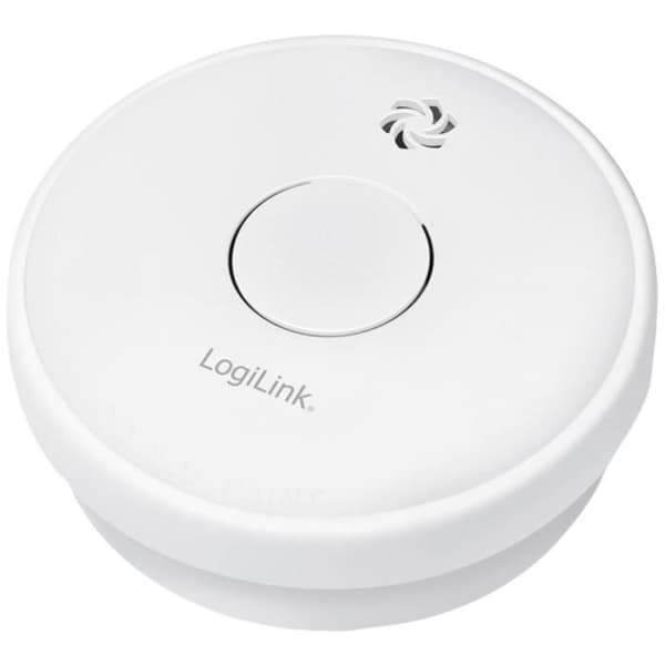 Röksensor - LOGILINK - SC0015 - Trådlös - Batteri - 85 dB - 8 m
