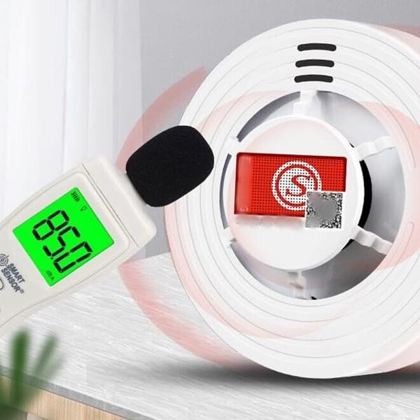 Smart rökdetektor - optisk sensor branddetektor 5 års batteri