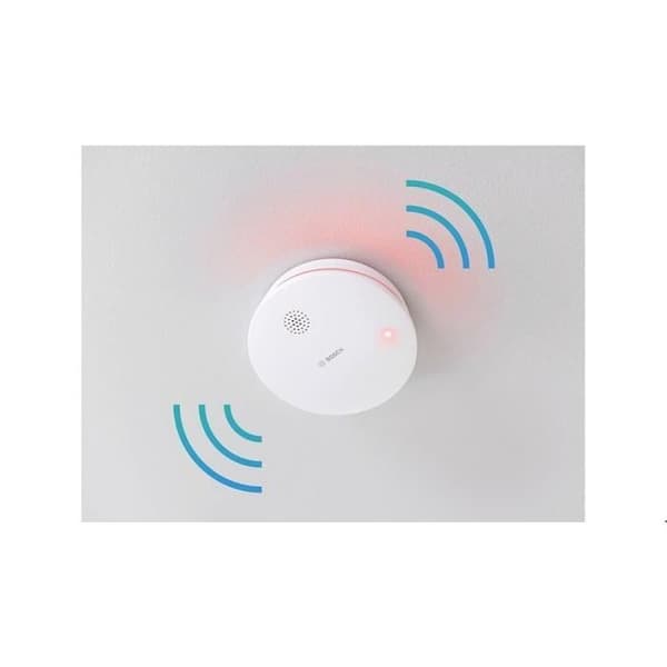 Rökdetektor - Bosch Smart Home - Trådlös - Rökdetektor - Vit
