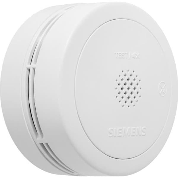 Rökdetektor - SIEMENS - 5TC1292-7 - Autonomi 10 år - Larm 85 dB - Certifierad NF/CE