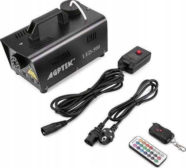 Freepower rökdetektor Fogger 500 W LED med ljus fjärrkontroll