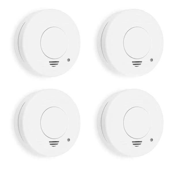Rökdetektor - Smartwares - RM250/4 - 4 st - Batterier ingår - 85 dB larm