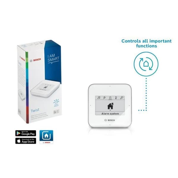 BOSCH SMART HOME Twinguard rökdetektor - Batteri - 8m detektionsräckvidd