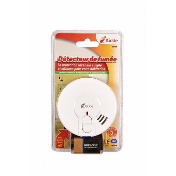Rökdetektor - KIDDE - 29-FR - Autonom - 85dB - NF och CE-EN 14604 standarder