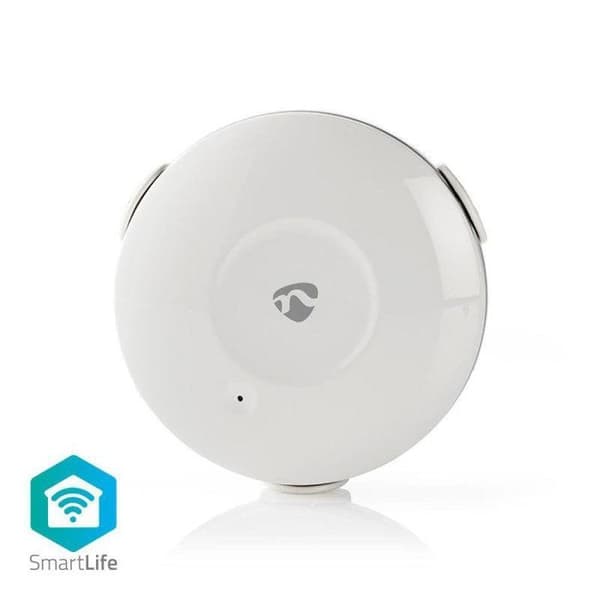 Nedis - SmartLife vattendetektor | WiFi | Batteridriven | Max. Batteritid: 24 månader | 50dB | vit