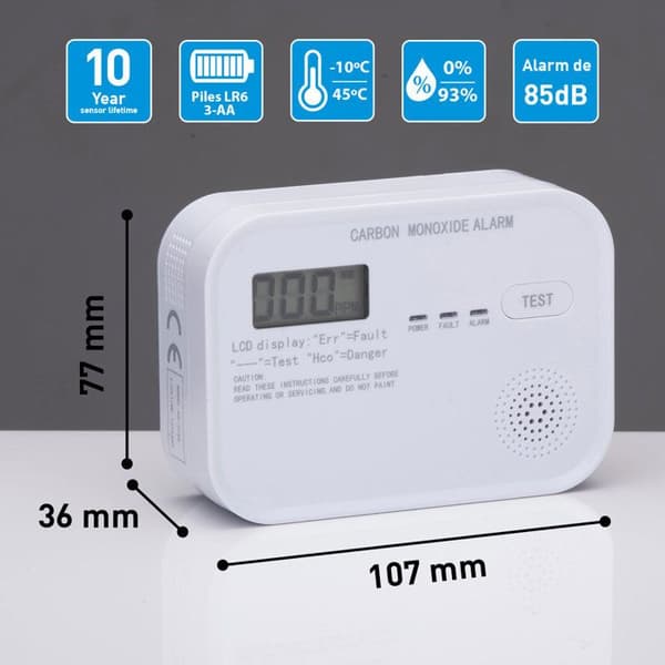 Grundig Kolmonoxid Detektor