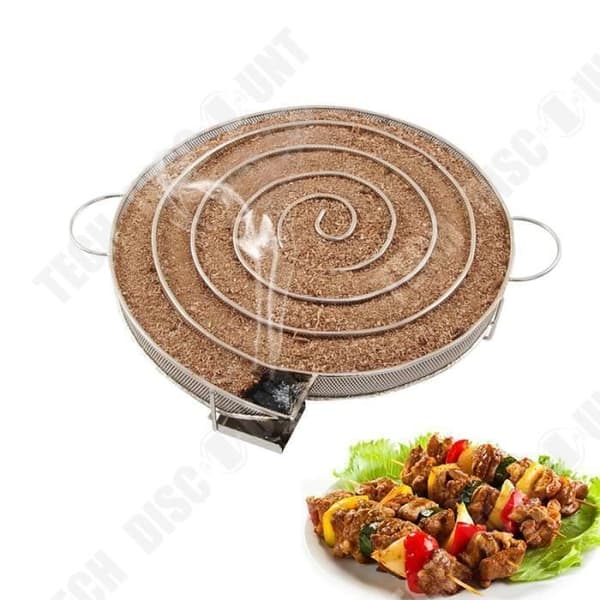 Kallröksgenerator för Barbecue, Grill eller Vedrökare, varma och kalla partiklar Barbecue-verktyg