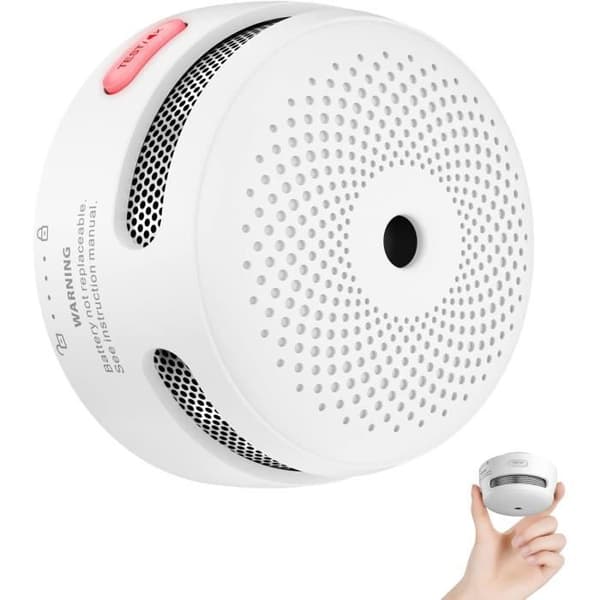 X-Sense Mini-Röksensor med 10 Års Autonomi, Rökdetektor enligt EN 14604, XS01, 1-Pack