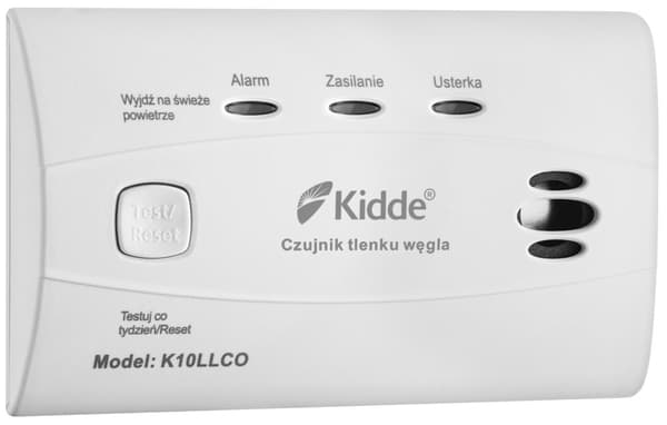 Rök- och kolmonoxiddetektor K10LLCO KIDDE