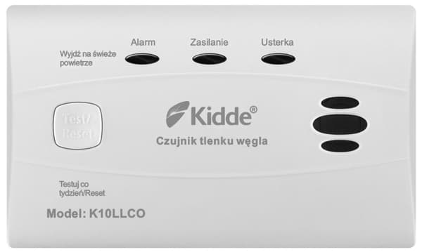 Rök- och kolmonoxiddetektor K10LLCO KIDDE
