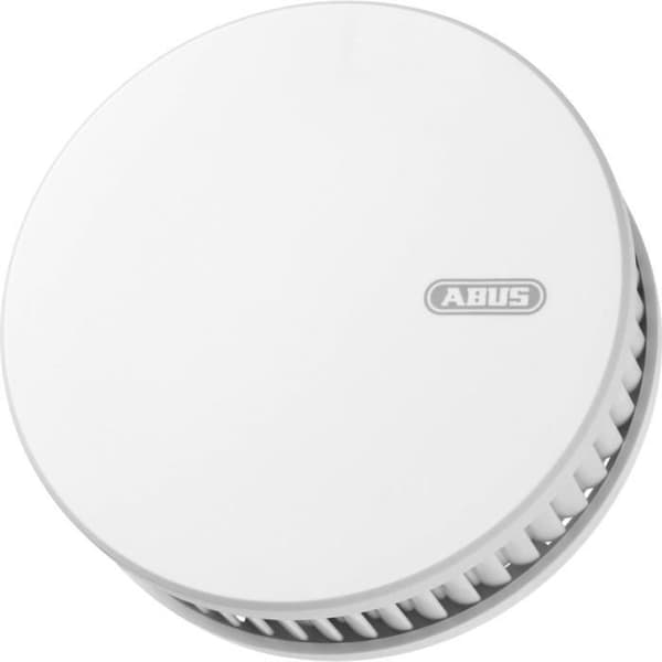 ABUS RWM450 trådlös rök- och värmedetektor - Vit - Batteritid 12 år - Magnetisk fixering