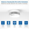 Miniatyrbild 3 av 4: Hekatron - 31-5000049-03-01 - Genius Plus X Edition 2021 - Rökdetektor med radiomodul - 1 förpackning - Flerspråkig vit