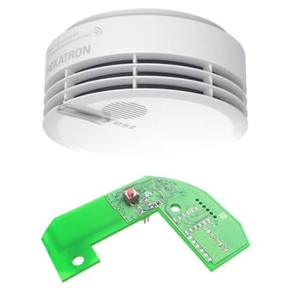Hekatron - 31-5000049-03-01 - Genius Plus X Edition 2021 - Rökdetektor med radiomodul - 1 förpackning - Flerspråkig vit