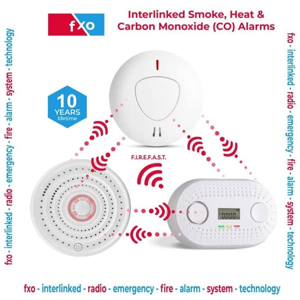 Brandvarnare Firexo - fxoICO1 AJ-718 fxoIS1