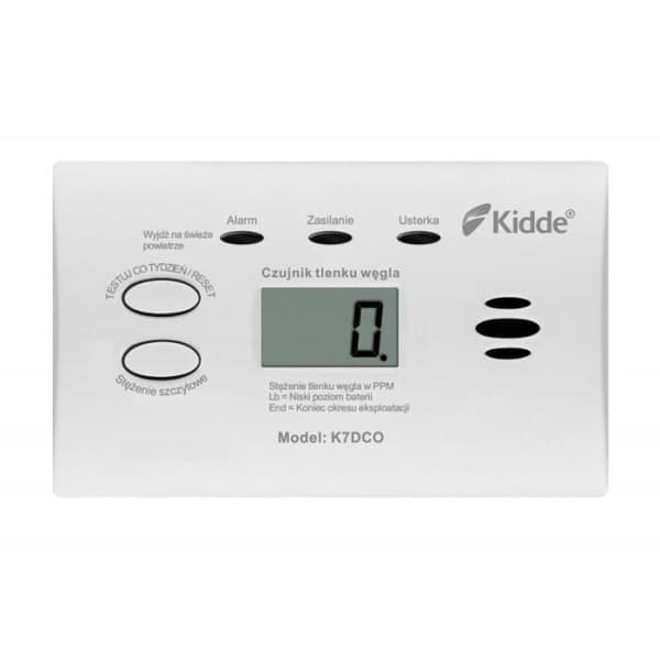 KIDDE Kolmonoxidsensor K7DCO - 0047871313402