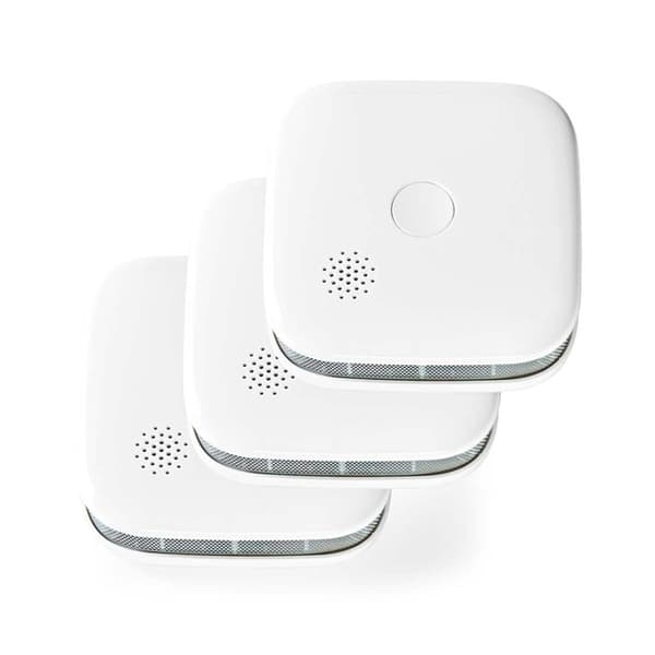 Röksensor - NEDIS - SmartLife - Trådlös - Smartphone-notifiering - Larm 85 dB