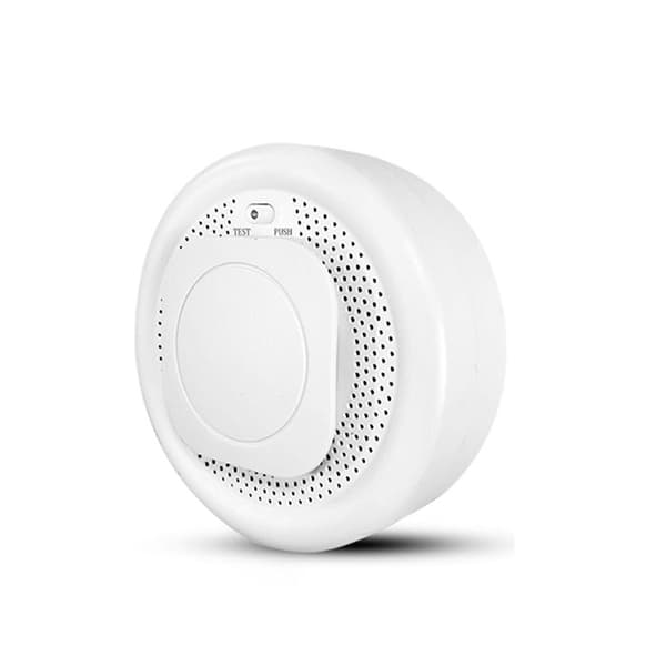 Smart Zigbee rökdetektor - MOES - Brandsäkert material - Smartphone-notifikationer - Ljudlarm