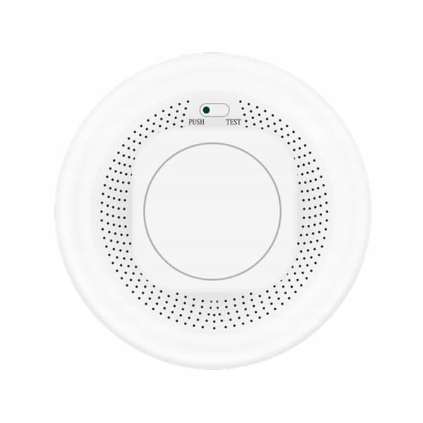 Smart Zigbee rökdetektor - MOES - Brandsäkert material - Smartphone-notifikationer - Ljudlarm