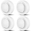 Miniatyrbild 1 av 6: Smart Zigbee rökdetektor - MOES - Brandsäkert material - Smartphone-notifikationer - Ljudlarm