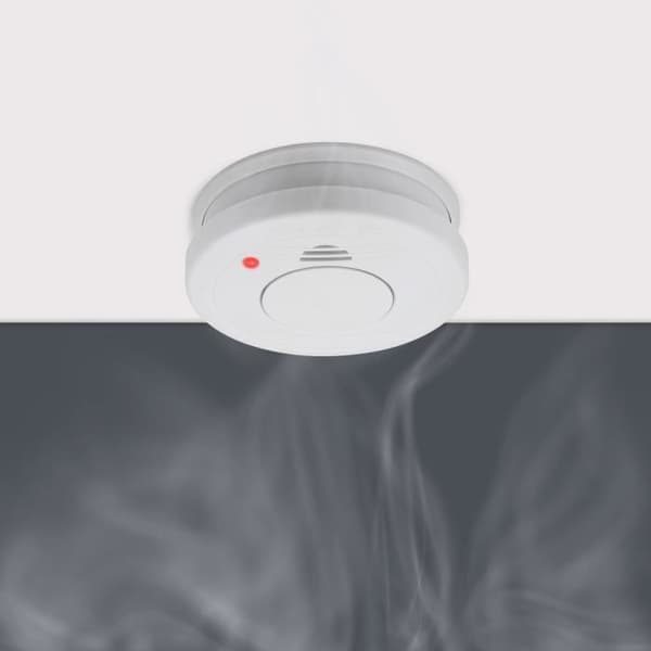 Rökdetektor - Smartwares - RM250/2 - TÜV-certifierad - 5 års utbytbart batteri - 85 dB larm