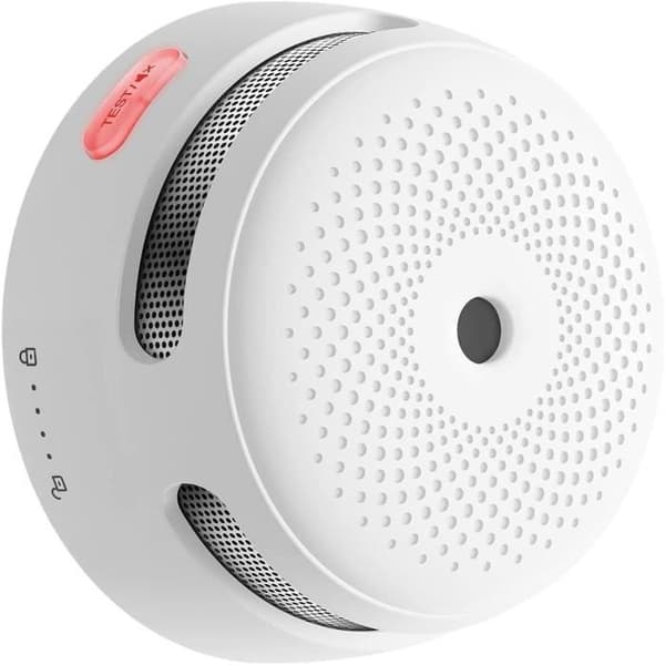X-Sense Wi-Fi Rökdetektor Kompatibel med X-Sense Hemsäkerhetsappen, SBS50 Basstation Krävs, Mini-Röksensor