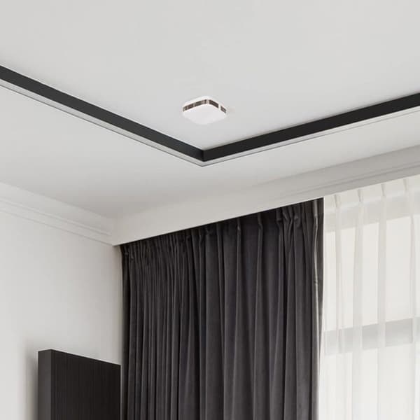 Smartwares rökdetektor - FSM-12601 - Ansluten rökdetektor -85 DB - Uppfyller standard EN-14604