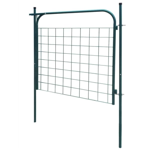 vidaXL Hageport 100x100 cm grønn