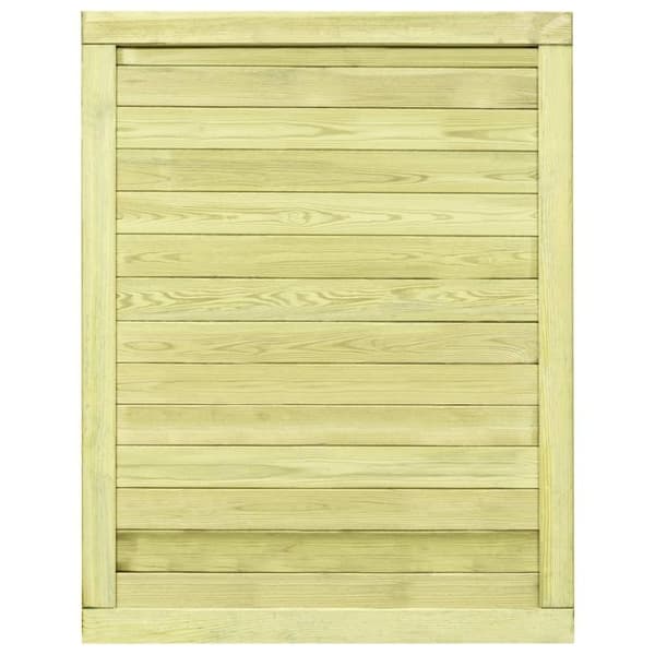 vidaXL Hageport impregnert furu 125x100 cm