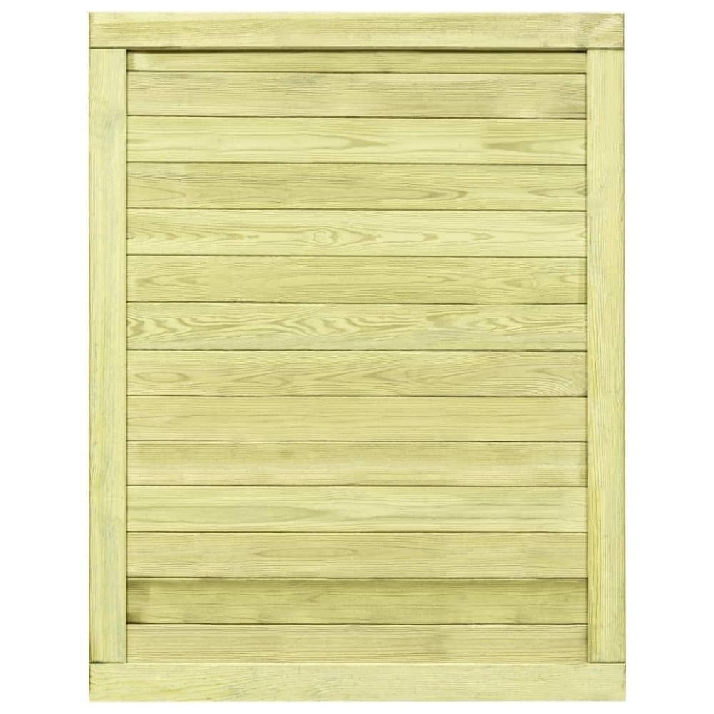 vidaXL Trädgårdsgrind impregnerad furu 125x100 cm
