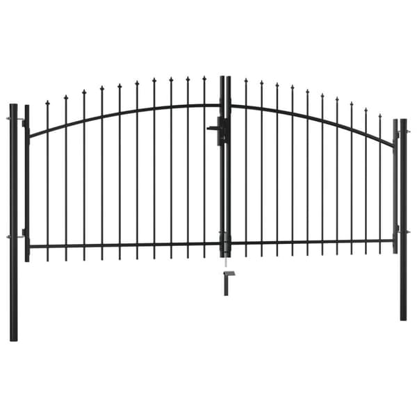vidaXL Aitaportti keihäskärjillä 300x150 cm