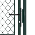 Miniatyrbilde 3 av 4: vidaXL Hageport stål 100x150 cm grønn