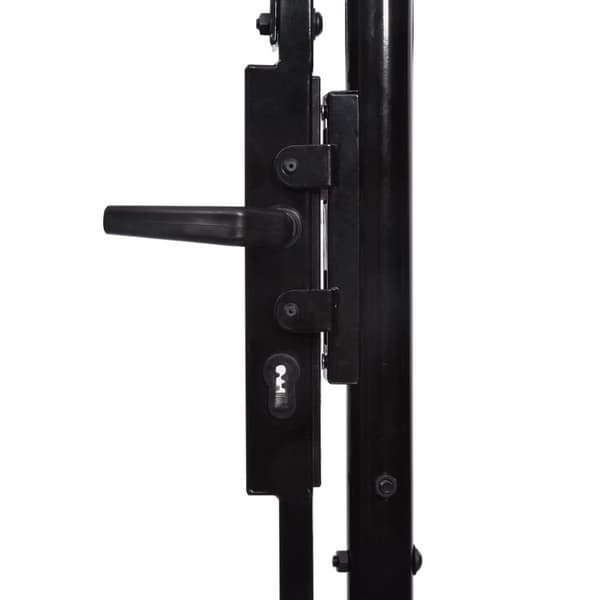vidaXL Dobbel hageport med spydhoder 300x150 cm