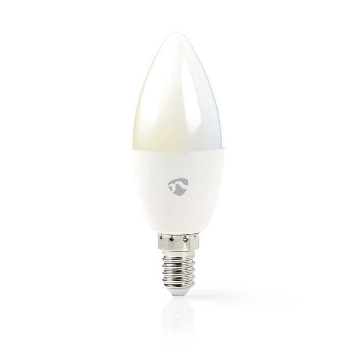 NEDIS WiFi Smart LED -lamppu - Lämmin valkoinen - viileä valkoinen - E14