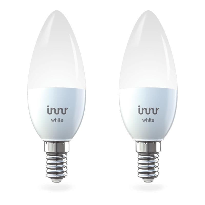 INNR Lighting 2x E14 smart led lamp, warm white, 2700K 2-pack, Philips Hue compatible