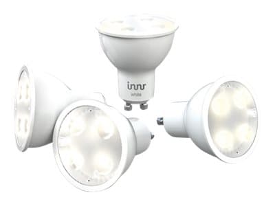 INNR Lighting 4x GU10 retrofit spot warm white, 2700K 4-pack, Philips Hue compatible