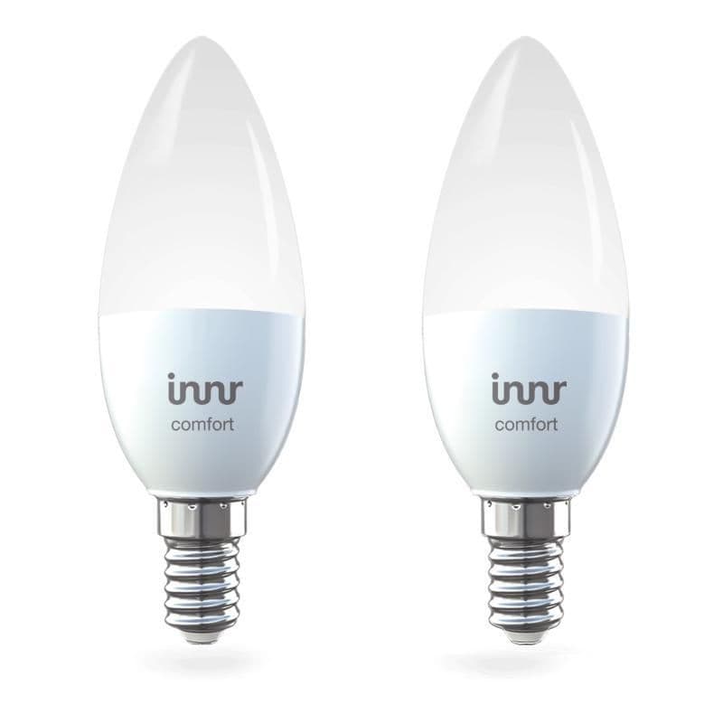 INNR Lighting 2x E14 smart led lamp, 2200K-5000K tunable white 2-pack, Philips Hue compatible