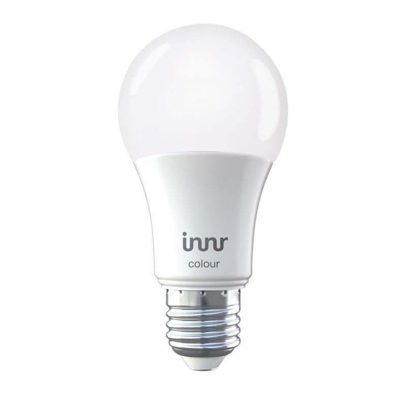 INNR Lighting 1x E27 Retrofit smart LED lamp RGBW 2000K-6500K Philips Hue compatible