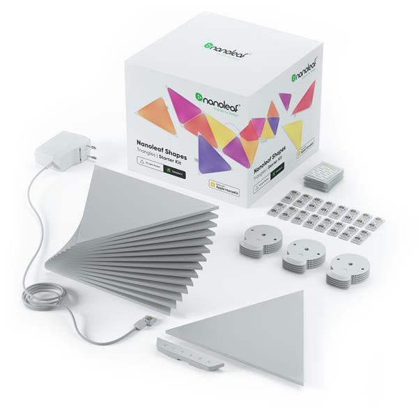 Nanoleaf Shapes - Triangles Starter Kit - 15 Panels