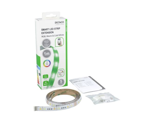 RGB Led-list Förlängning WiFi Dimbar - 1M