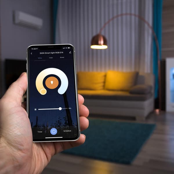 SiGN Smart Home Dimbar LED-lampa A60 6W E27