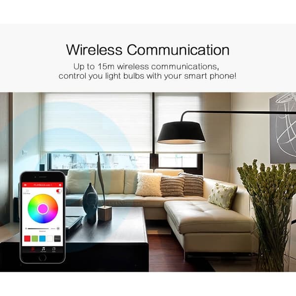 MiPow Playbulb Smart  Vit RGB BT 280lumen 5W E27