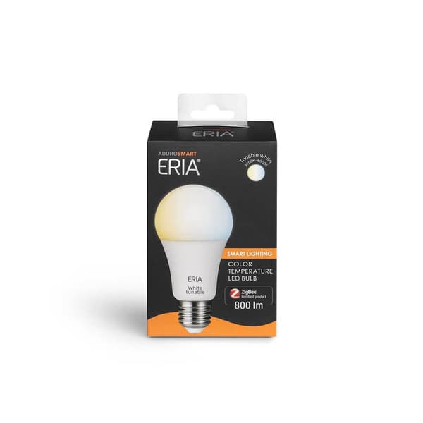 Adurosmart Lampa E27 Vit Dimbar Zigbee
