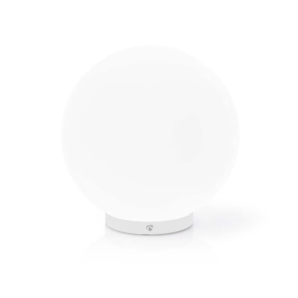 Nedis SmartLife stämningslampa | Wi-Fi | Rund | | 360 lm | RGB / Varm till cool vit | 2700 - 6500 K | 5 W | Glas | 1 st